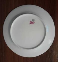 ANTİKA H.DECUGIS CONSTANTINOPLE YAZILI LİMOGES PORSELEN TABAK HALİYLE