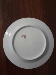 ANTİKA H.DECUGIS CONSTANTINOPLE YAZILI LİMOGES PORSELEN TABAK HALİYLE