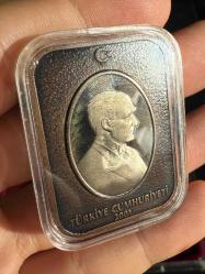 Bin Yılın Türkleri Hatıra Para Seti (1) Altın Atatürk Versiyonu Darphane(Özel Kutusunda)