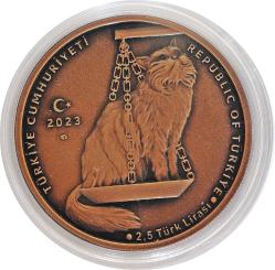 2023 YILI MASAL KAHRAMANLARI SERİSİ NO 8 ''TARTI'' HATIRA BRONZ PARA  1  (SERTİFİKALI)