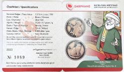 2023 YILI MASAL KAHRAMANLARI SERİSİ NO 8 ''TARTI'' HATIRA BRONZ PARA  1  (SERTİFİKALI)