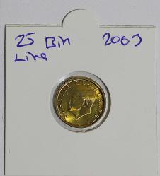 Türkiye Cumhuriyet 2003 Yılı 25 Bin Lira  (0519)