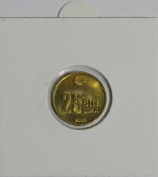 Türkiye Cumhuriyet 2003 Yılı 25 Bin Lira  (0519)