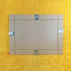 VINTAGE ORJİNAL ÇERÇEVESİNDE VENEDİK KANAL TEMALI 18 x 24 cm RENKLİ HATIRA FOTOĞRAF