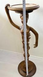 19 YY İTALYAN MASİF EL OYMA AĞAÇ SUTUN