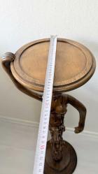 19 YY İTALYAN MASİF EL OYMA AĞAÇ SUTUN