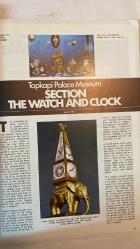 SANAT DÜNYAMIZ, YAPI VE KREDİ BANKASININ BİR KÜLTÜR HİZMETİ DERGİSİ - OCAK 1978 SAYI: 12 - TOPKAPI SARAYI MÜZESİ SAAT SEKSİYONU - TOPKAPI SARAYI MÜZESİNDEKİ ÇİNİ KANDİLLERİ - BİR BULUŞUN ÖYKÜSÜ - LÜTFÜ ABDULLAH VE SİYER-İ NEBİ - İSTANBUL ARKEOLOJİ MÜZESİNDE SEKİZ İLGİNÇ MERMER PORTRE - SİYAH KALEM - ÇAĞDAŞ SANATIMIZIN TEMSİLCİLERİ - ERCÜMENT KALMIK  SUUT KEMAL YETKİN - MAZHAR İBŞİROĞLU - KEMAL ÇIĞ - HÜLYA TUNCAY - LÜTFÜ ABDULLAH - NECATİ DOLUNAY - HAZOR TAPI - ERCÜMENT KALMIK - NURULLAH BERK - SADİ ABAÇ - VEDAT NEDİM TÖR - ADAIR MILL - SAMİ GÜNER - AYDIN ERKMEN - TAM TAKIM EKSİKSİZ 48 SAYFA