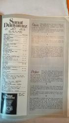 SANAT DÜNYAMIZ, YAPI VE KREDİ BANKASININ BİR KÜLTÜR HİZMETİ DERGİSİ - OCAK 1978 SAYI: 12 - TOPKAPI SARAYI MÜZESİ SAAT SEKSİYONU - TOPKAPI SARAYI MÜZESİNDEKİ ÇİNİ KANDİLLERİ - BİR BULUŞUN ÖYKÜSÜ - LÜTFÜ ABDULLAH VE SİYER-İ NEBİ - İSTANBUL ARKEOLOJİ MÜZESİNDE SEKİZ İLGİNÇ MERMER PORTRE - SİYAH KALEM - ÇAĞDAŞ SANATIMIZIN TEMSİLCİLERİ - ERCÜMENT KALMIK  SUUT KEMAL YETKİN - MAZHAR İBŞİROĞLU - KEMAL ÇIĞ - HÜLYA TUNCAY - LÜTFÜ ABDULLAH - NECATİ DOLUNAY - HAZOR TAPI - ERCÜMENT KALMIK - NURULLAH BERK - SADİ ABAÇ - VEDAT NEDİM TÖR - ADAIR MILL - SAMİ GÜNER - AYDIN ERKMEN - TAM TAKIM EKSİKSİZ 48 SAYFA