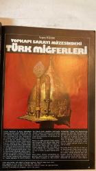 SANAT DÜNYAMIZ, YAPI VE KREDİ BANKASININ BİR KÜLTÜR HİZMETİ DERGİSİ - EYLÜL 1975 SAYI: 5 - SELÇUK TAŞ İŞÇİLİĞİ - YÖRÜK ÇUVALLARI - TOPKAPI SARAYI MÜZESİNDEKİ TÜRK MİĞFERLERİ - KAPADOKYA - TÜRK MİMARİ ESERLERİ - GÜZEL EĞİTİMİ  MERYEM DE CARCARADEC - ERSU PEKİN - TURGAY TEZCAN - CAN NURCEM - GABRIEL - SEDAT ELDEM - SADİ ABAÇ - VEDAT NEDİM TÖR - ADAIR MILL - ARA GÜLER - SAMİ GÜNER - ŞEMSİ GÜNER - OSMAN KADEMOĞLU - AYDIN ERKMEN - ALP ASLAN - ROMANOS DIOGENES - SÜLEYMAN ŞAH - TAM TAKIM EKSİKSİZ 48 SAYFA