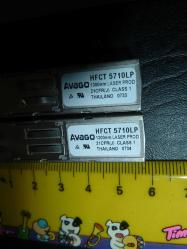 AVAGO HFCT 5710LP SİNGLE MODÜL SFP FİBER OPTİK MODÜL FİBER OPTİK KABLOYU NORMAL MODEM KABLO JAKINA DÖNÜŞTÜRÜCÜ ÇİFT GİRİŞLİ (IŞIĞI KABLO HATTINA DÖNÜŞTÜRÜR HIZ ve ÇEKİM GÜCÜ MESAFE ARTIRICI) 2 ADET HEPSİ ORJİNAL KALİTELİ
