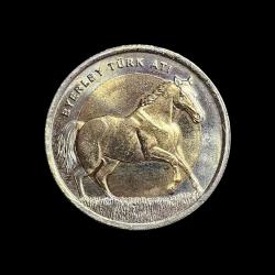 2012 1 lira Byerley Türk Atı KM#1281 ÇİL/MS-63
