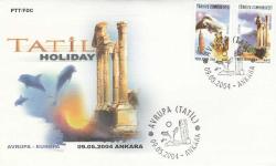 2004 AVRUPA TATİL FDC