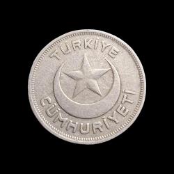 5 Kuruş 1940, KM#862, XF-45, ÇÇT