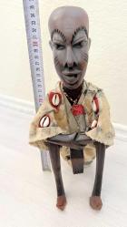 100 YAŞIN ÜSTÜNDE ORJŞNAL ABANOZ HEYKEL