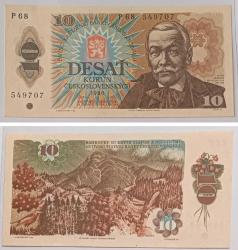 ÇEKOSLOVAKYA 10 KORUNA ÇİL