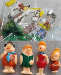 Sıfır paketli ürünler. Red Kit Düldül kaktüs taş devri Fred Barni Wilma çakıl vb. Figür oyuncak aksesuar nostalji süs set koleksiyon dekor tasarım hediye vintage retro hobi reklam promosyon minyatür diorama