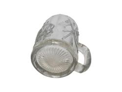 OSMANLI DÖNEMİ AY YILDIZLI BAYRAK VE ASLAN RESİMLİ LİON BİRA BARDAĞI