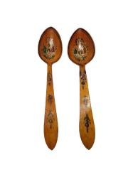 OSMANLI DEVLET ARMALI TAHTA KAŞIKLAR