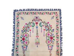 OSMANLI DÖNEMİ TEKKE İŞİ KEÇE SECCADE