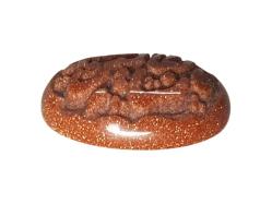 ÜZERİ DUA YAZILI YILDIZ TAŞI YÜZÜK KAŞI