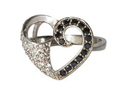 KALP FORMLU GÜMÜŞ YÜZÜK