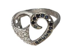 KALP FORMLU GÜMÜŞ YÜZÜK