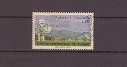 1968 İtalya '' Fucino'daki Uzay İletişim Merkezi'nin Genişletilmesi '' Damgalı Tam Seri Pul       ----DP350