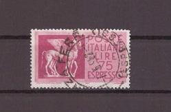 1958 İtalya ''  Ekspres Pulu '' Damgalı Tam Seri Pul     -----DP353