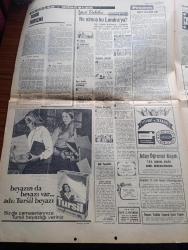 Cumhuriyet Gazetesi - Turkish Newspaper - 4 Mayıs 1969 - Es geçilen olay yazan Nadir Nadi Başmakale - İmran Öktem'in cenazesinden intikam almak istediler fotoğraf - eli sopalı yobazlar cemaate saldırdı - cenazede CHP genel başkanı İsmet inönü'yü ezilmekten kurtarmak tuğgeneral Nabi Alpartun tabancasını çekti fotoğraf - cenazede Cihat çağrıları fotoğraf - cenazede Moskova'ya Moskova'ya diye bağırdılar - ne olmuş bu Londra'ya yazan Doğan Nadi - Sıfıra sıfır elde sıfır yazan İlhan Selçuk - Vehbi Koç ortak pazara hazırlama konusunun önemine değindi - Yuman buzdolapları - İmran Öktem'in cenazesinde Başbakan Süleyman Demirel'in çelengi - Molnar Fenerbahçe'ye oyuncu getirecek - kim gülecek Galatasaray mı Eskişehir mi - Vefa 2 Bursaspor 0 - Metin Oktay İzmir bana yarar dedi fotoğraf - at yarışları tahmini - Türkiye voleybol ligi kuruluyor - Yeni kurulacak voleybol ligi'nin İddialı takımı Fenerbahçe - Galatasaray antrenörü Kaloperoviç şampiyon olursak Galatasaray'da kalırım dedi - atletizm