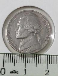 1981-D AMERİKA (ABD) 5 FIVE CENT ORİJİNAL MADENİ PARASI 3L1AA1 NADİR