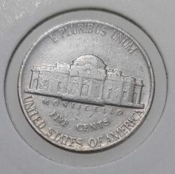 1981-D AMERİKA (ABD) 5 FIVE CENT ORİJİNAL MADENİ PARASI 3L1AA1 NADİR