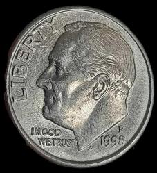 Amerika 1998 P 1 Dıme