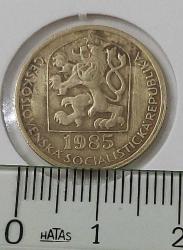 1985 ÇEKOSLAVAKYA 20 HELLER ORİJİNAL MADENİ PARASI BB3CC1 ÇOK NADİRDİR