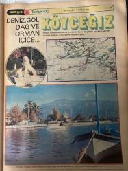 MİLLİYET GAZETESİ TURİZM EKİ (TURKISH NEWSPAPER) - 5 MAYIS 1981 -Fethiye-Köyceğiz-Burdur-Deniz Kum Balık Tarih ve Doğa Zenginliği Deyince Aklınıza Gelen İlk Belde-Fethiye-Deniz Göl Dağ ve Orman İç İçe-Köyceğiz-Nerede Ne Yenir-Fethiye’deki Lokantaların Fiyat Listesi-Özel Yemekleri-Nasıl Gidilir-Neler Alınır-Nerede Kalınır-Nerede Ne Görülür-Susamlık Tepe-Sultanpınar-Insyu-Erenardıç-Hacılar-Kocapınar-Ağlasun-Keşfelli-Gölhisar-Çendik Plajı-Aziziye Köyü ve Ormanları-Fethiye’nin Tarihi Zenginlikleri Saymakla Bitmez-Hatıra Eşya-Şifalı Sular-Festival-Avcılık-Burdur’da Küçüklü Büyüklü 14 Göl Var-Nasıl Gidilir-Burdur’daki Lokantaların Fiyat Listesi-Özel Günler-Nerede Kalınır-Nerede Ne Yenir-Neler Alınır-Şifalı Sular-Tatil Sorununuzu Bize Bırakın-Kıbrıs’a Bizimle Gelin-En Ucuza Gezin Görün-Gemi ile Akdeniz-Yurt İçi Gezileri-Lider Turizm-Sunar