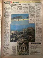 MİLLİYET GAZETESİ TURİZM EKİ (TURKISH NEWSPAPER) - 5 MAYIS 1981 -Fethiye-Köyceğiz-Burdur-Deniz Kum Balık Tarih ve Doğa Zenginliği Deyince Aklınıza Gelen İlk Belde-Fethiye-Deniz Göl Dağ ve Orman İç İçe-Köyceğiz-Nerede Ne Yenir-Fethiye’deki Lokantaların Fiyat Listesi-Özel Yemekleri-Nasıl Gidilir-Neler Alınır-Nerede Kalınır-Nerede Ne Görülür-Susamlık Tepe-Sultanpınar-Insyu-Erenardıç-Hacılar-Kocapınar-Ağlasun-Keşfelli-Gölhisar-Çendik Plajı-Aziziye Köyü ve Ormanları-Fethiye’nin Tarihi Zenginlikleri Saymakla Bitmez-Hatıra Eşya-Şifalı Sular-Festival-Avcılık-Burdur’da Küçüklü Büyüklü 14 Göl Var-Nasıl Gidilir-Burdur’daki Lokantaların Fiyat Listesi-Özel Günler-Nerede Kalınır-Nerede Ne Yenir-Neler Alınır-Şifalı Sular-Tatil Sorununuzu Bize Bırakın-Kıbrıs’a Bizimle Gelin-En Ucuza Gezin Görün-Gemi ile Akdeniz-Yurt İçi Gezileri-Lider Turizm-Sunar