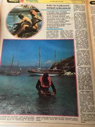 MİLLİYET GAZETESİ TURİZM EKİ (TURKISH NEWSPAPER) - 9 MAYIS 1981 -Kleopatra-Kaş-Eğirdir-Kenanpaşazade Ali Paşa-Halil Hamit Paşa-İsmail Kemalettin Paşa-Bes Başbakan Çıkaran Şehir-Süleyman Demirel-Adnan Menderes-Celal Bayar-Nuri Demirağ-İsparta-Side-Finike-Kaş’ta Yılın 9 Ayı Denize Girilebilir-Hiç Düşünmeden Tercih Edebileceğiniz Bir Tatil Beldesi Kaş-Adını Yörenin En Önemli Gölüne Veren İlçe Eğirdir-Nasıl Gidilir-Nerede Kalınır-Nerede Ne Yenir-Aklınızda Bulunsun-Neler Satın Alınabilir-Tekne Kiraları-Özel Günleri-Kemer-Antalya Sahillerinin Önemli Bir Turizm Merkezi Oldu-Nerede Kalınır-Nerede Ne Yenir-Aklınızda Bulunsun-Günlük Turlar-Haftalık Turlar-Demre-Kekova-Üç Ağızlar-Birbirinden Güzel Koylar Sualtı Kentleri Denizde Yükselen Kral Mezarları-Aspendos-Dünyada Günümüze Kadar En İyi Korunmuş Tiyatro-Tatilciler-Manavgat-Bunaltıcı Sıcaklarda Serinletici Havasıyla Ferah Bir Yöre Manavgat-Mesire Yerleri-Nerede Kalınır-Nerede Ne Yenir-Aklınızda Bulunsun-İsparta-Sokakları Bile Gül Kokan Halisıyl