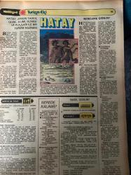 MİLLİYET GAZETESİ TURİZM EKİ (TURKISH NEWSPAPER) - 11 MAYIS 1981 -Büyük İskender-Habib Neccar-Antakya-Antioch-Adana-Tarihte Adana-Ülkemizin Sanayi Merkezlerinden Biri Aynı Zamanda Pamuk Ambarı Adana-Nerelere Gidilir-Kozan Kalesi-Mağarsos-Karatepe-Misis-Yılan Kale-Akçamescit-Ulu Cami-Yağ Camii-Hasan Ağa Camii-Anavarza-Adını Yörenin En Önemli Gölüne Veren İlçe Eğirdir-Nasıl Gidilir-Nerede Kalınır-Nerede Ne Yenir-Aklınızda Bulunsun-Neler Satın Alınabilir-İskenderun-Büyük İskender’in M.Ö. 302 Yılında Kurduğu Kent-Salankale-Han ve Hamamlar-Köprü Satıosu-Kaletini-Bakras Satıosu-Sariseki Satıosu-Arsuz-Uluçınar-Sotunlu Liman-Cebeli Akra-Trayun Su Kemeri-Nerede Ne Yenir-Nasıl Gidilir-Nerede Kalınır-İskenderun Körfezi Karidesi ile Ünlü-İçel-Mersin-Eski Kilikya-Yumuşak İklimi Daire Berrak Gökyüzü ile Yerli ve Yabancı Turistlerin En Çok Geldiği Yurt Köşelerinden Biri-Nerede Kalınır-Nerede Ne Yenir-Özel Yemekleri-Neler Satın Alınabilir-Aklınızda Bulunsun-Nasıl Gidilir-Silifke-Kız Kulesi-Narlıkuyu M