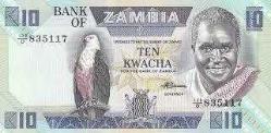 ZAMBİA 10 KWACHA