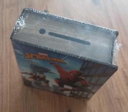 Örümcek Adam ve Demir Adam Görselli Ahşap Kumbara