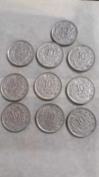 9 ADET   1982  TÜRKİYE  10  LİRA