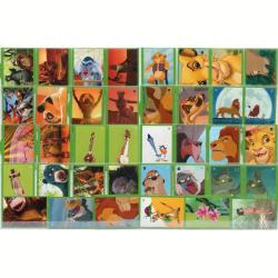 Carrefour Disneyland Paris Lion King - Jungle book - Mickey Mouse - Ratatuy - Frozen - Nemo - Toy Story - Spiderman - Avengers - Star Wars - Marvel - Disney - Pixar - Lucas 211 Adet Sticker 2019 - Etiket - Oyun Kartı