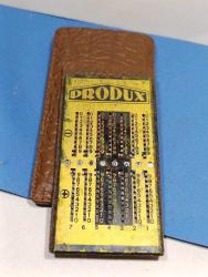 K231----PRODUX ANTİKA ALMAN MEKANİK CEP HESAP MAKİNASI