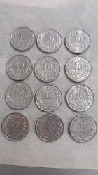 12 ADET   1987  TÜRKİYE  10  LİRA