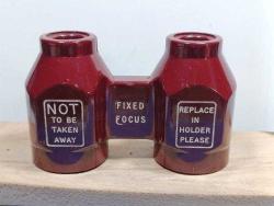 P85-----SABİT ODAKLI ANTİKA BAKALİT OPERA DÜRBÜNÜ