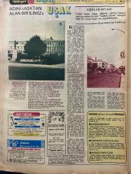 MİLLİYET GAZETESİ TURİZM EKİ (TURKISH NEWSPAPER) - 19!MAYIS 1981 -Trikopis-Ömer Bedrettin Uşaklı OLAGANÜSTÜ DOĞA ZENGİNLİKLERİNİN ANTİK ESERLERLE BÜTÜNLEŞTİĞİ BİR YÖREMİZ-EGE BÖLGESİ-DENİZLİ PAMUKKALE UŞAK KÜTAHYA AFYON MANİSA-TARİHTE UŞAK-Yunan Orduları Başkomutanı Trikopis Uşak’ta esir alındı-DÜNYACA ÜNLÜ BİR DOĞA HARİKASI PAMUKKALE-ADI KAVGACI HOROZU İLE BİRLİKTE ANILAN İLİMİZ DENİZLİ-NERELERE GİDİLİR-UŞAK’TA HALICILIK 14. YÜZYIL ÖNCELERİNE KADAR İNİYOR-NASIL GİDİLİR-NEREDE NE YENİR-ADINI “AŞKTAN” ALAN BİR İLİMİZ UŞAK-AŞIKLAR DİYARI-SIFALI SULAR-HAMAMBOĞAZI-EMİRFAKİL KAPLICALARI-AKSAZ KAPLICASI Alt başlıklar: Trainopolis-Leşeker Kayası-Ulubey-Söğütlü Camii-Öğem Zafer Anıtı-Akse Çamlığı-Everendi-Pınarbaşı-Eşme-Kolossos-Nerede Kalınır?-Turistik Belgeli Oteller-Belediye Belgeli Oteller-Pansiyoner Oteller-Trenle-Uşak’taki Lokantalarda Yiyecek Fiyatları-Özel Yemekleri-Neler Satın Alınır?-Aklınızda Bulunsun