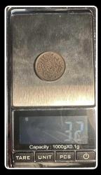 1327/2 M.REŞAD 1/20 PARA (KM#301) MISIR - OSM1/20