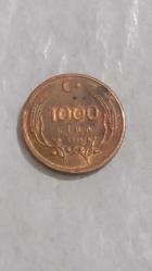 1995  TÜRKİYE  1000  LİRA