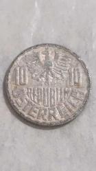 1972  AVUSTURYA  10  GROSCHEN