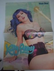 BLUE JEAN MANGA MİCHAEL JACKSON KATY PERRY ORJİNAL DEV POSTER2