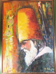 MEVLEVİ DERVİŞİ YağLıBoYa TABLO......SaNaTÇı İmZaLı